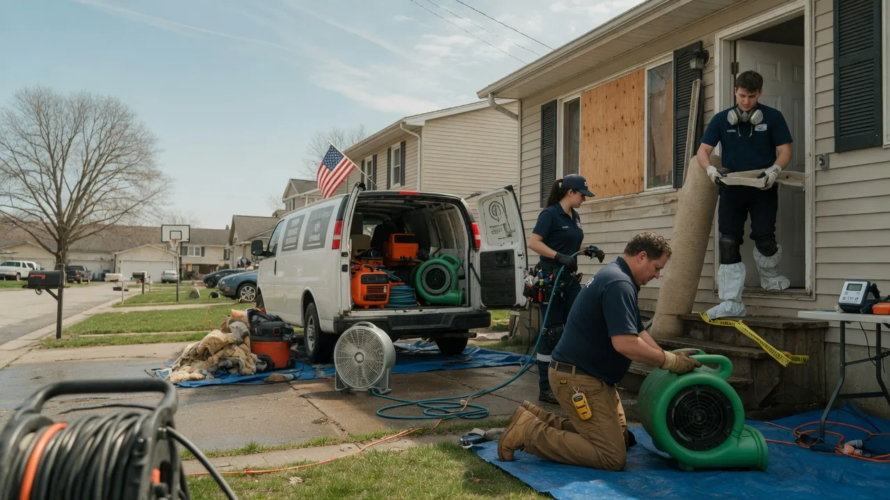 Water Damage Restoration in Altoona, KS near me